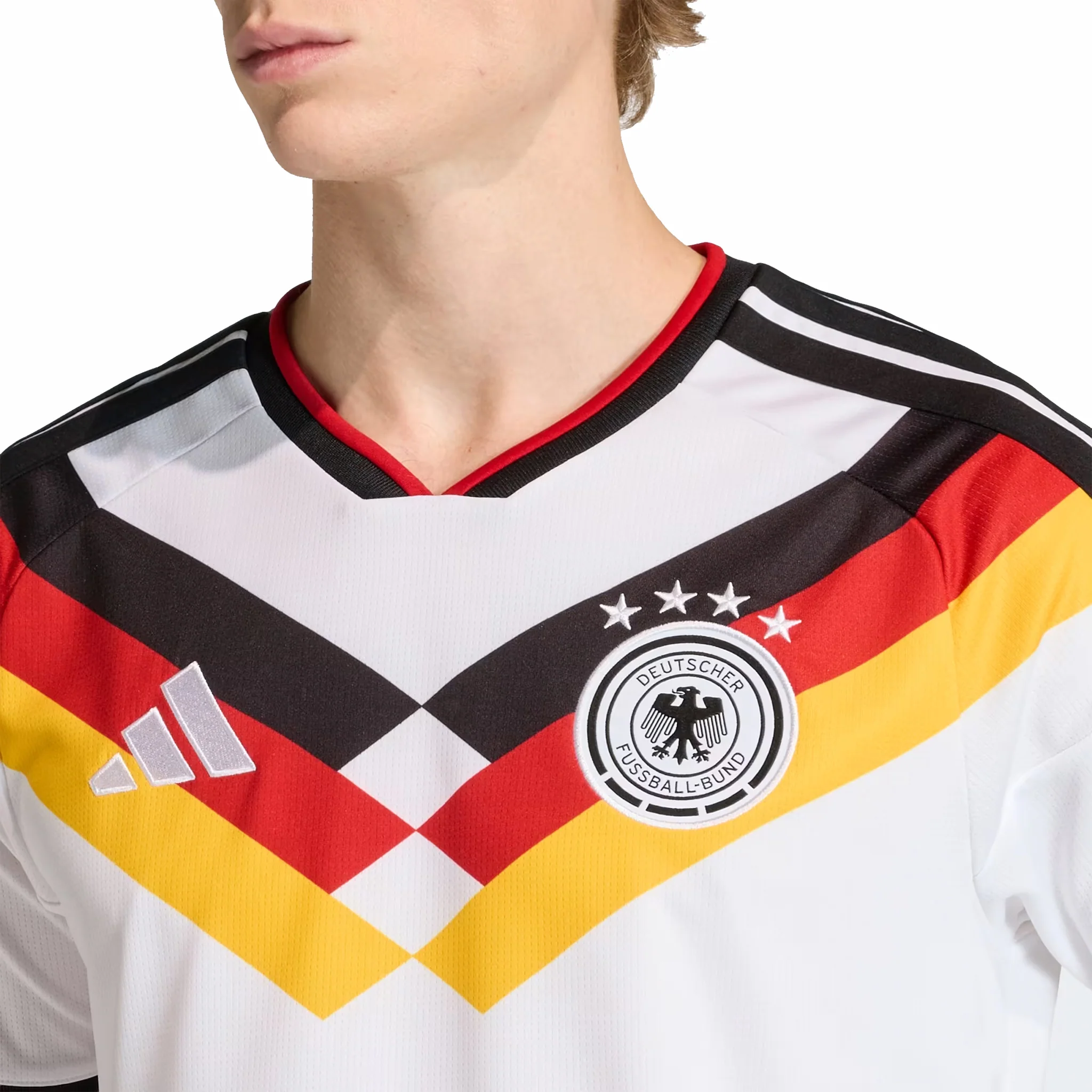 Adidas Germany 26 Home Jersey (White) - Image 3