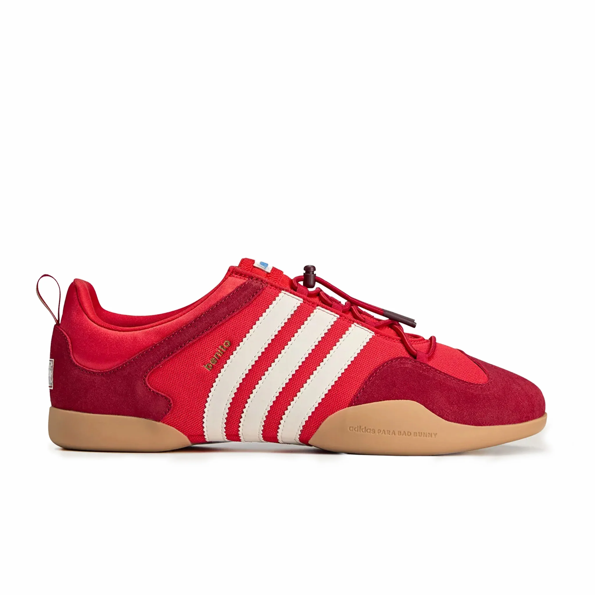 Adidas x Bad Bunny Unisex Ballerina “Flamboyan” (Vivid Red/Chalk White/Power Red)