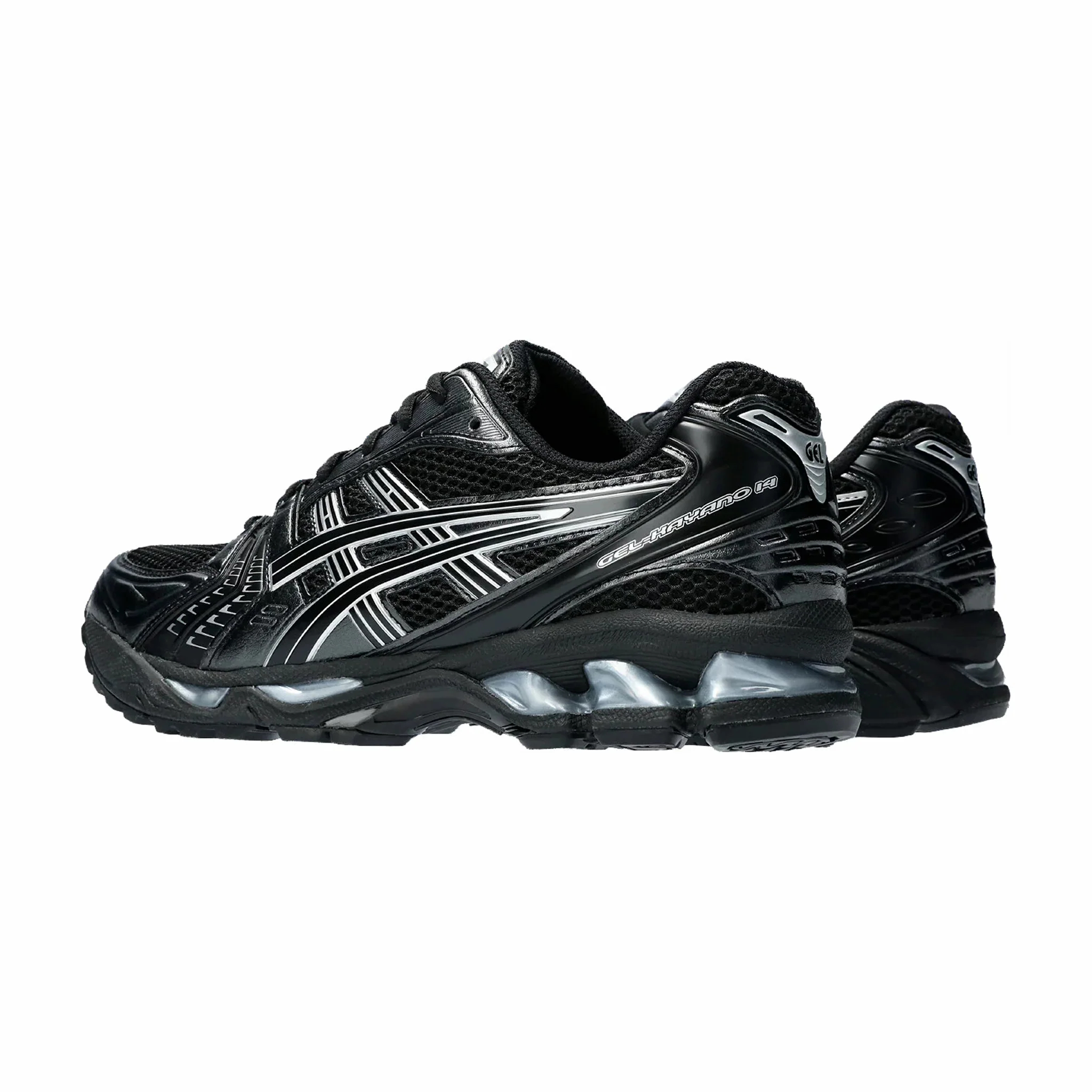 ASICS Men's GEL-KAYANO 14 (Black/Pure Silver) - Image 3