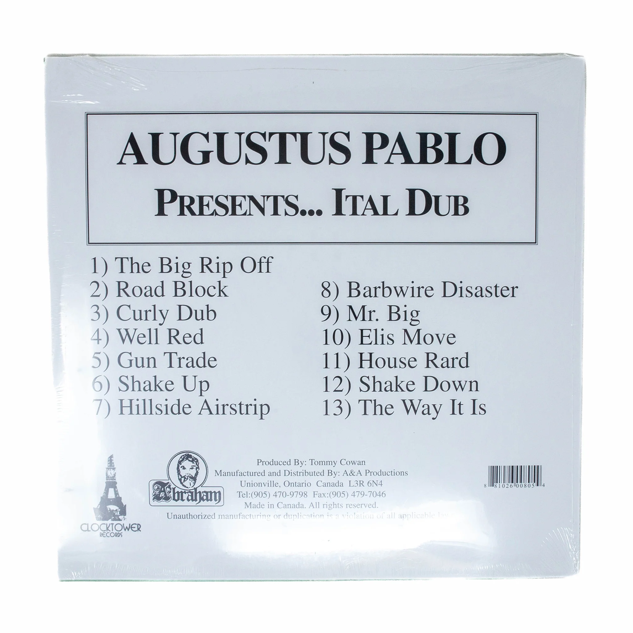 Augustus Pablo "Ital Dub" LP (Black Vinyl) - Image 2