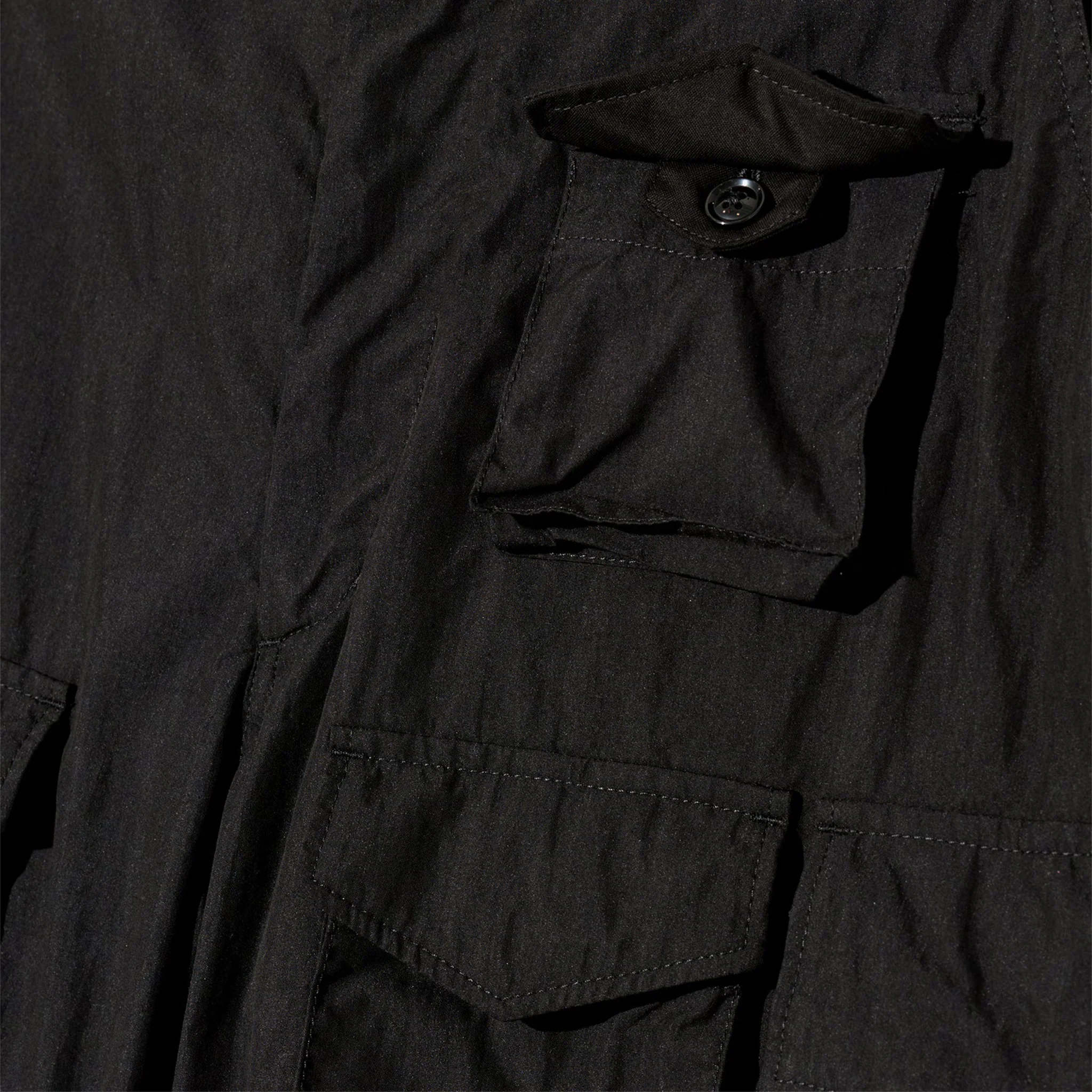 Engineered Garments FA Pant - Lt. Weight Nyco Poplin (Black) - Image 4