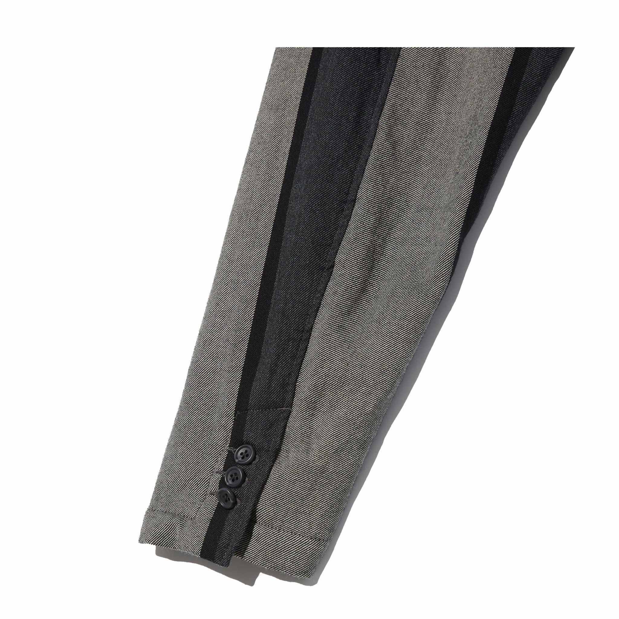 Engineered Garments Loiter Jacket - Multi Color Wide Stripe Worsted Wool (Grey) - Image 4