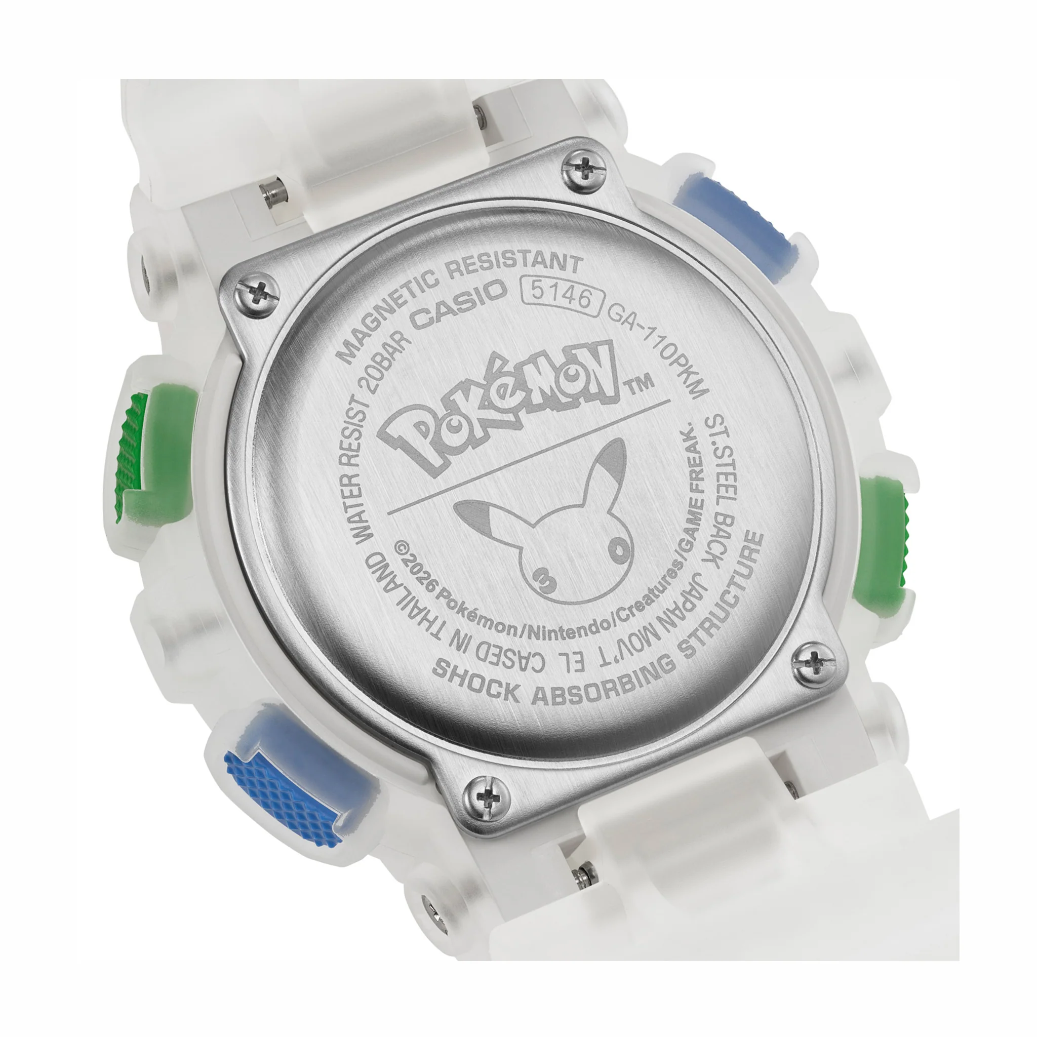 G-Shock x Pokémon GA110PKM-7A (Clear) - Image 3