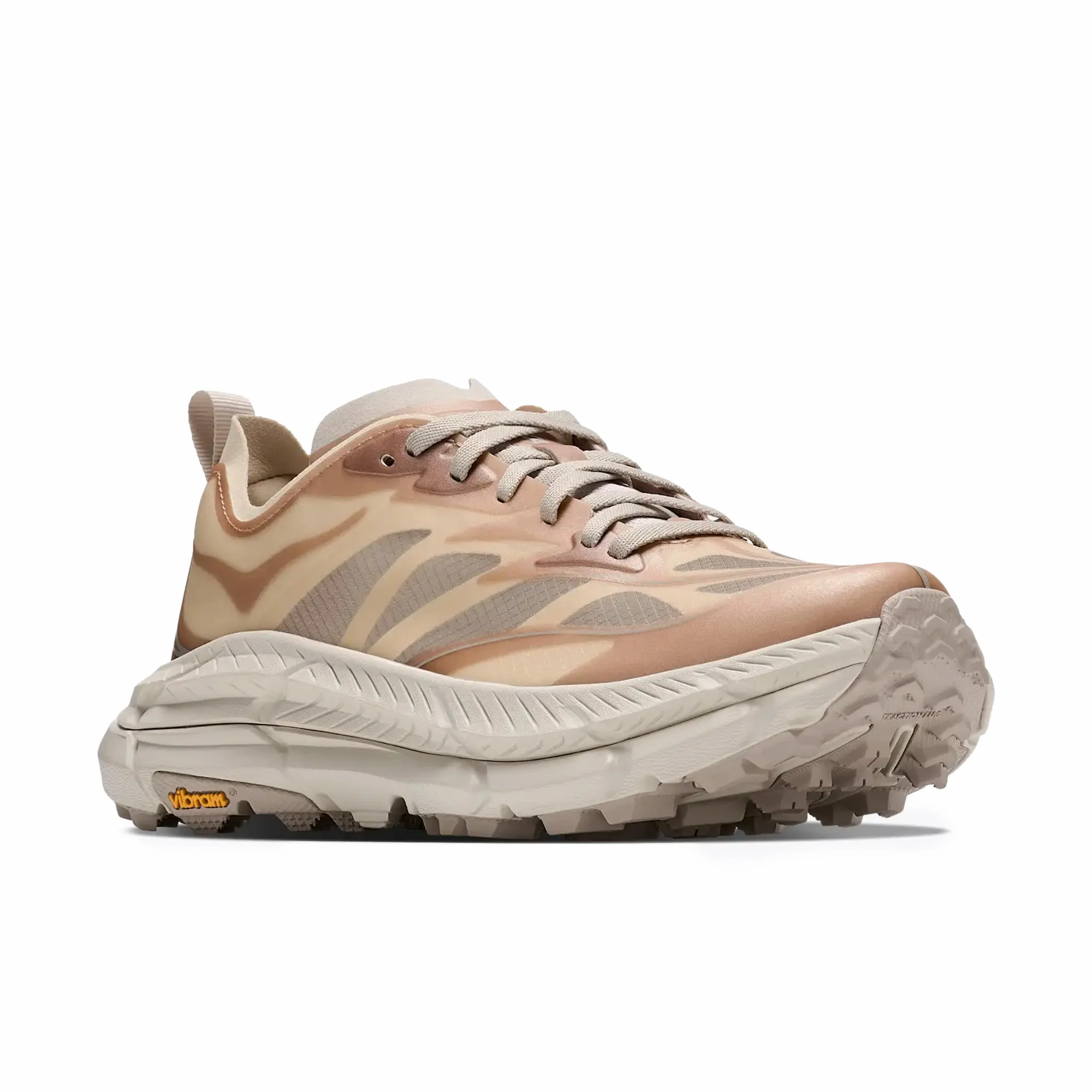 Hoka Men's Mafate Speed 4 Lite (Oat Milk/River Rock) - Image 2