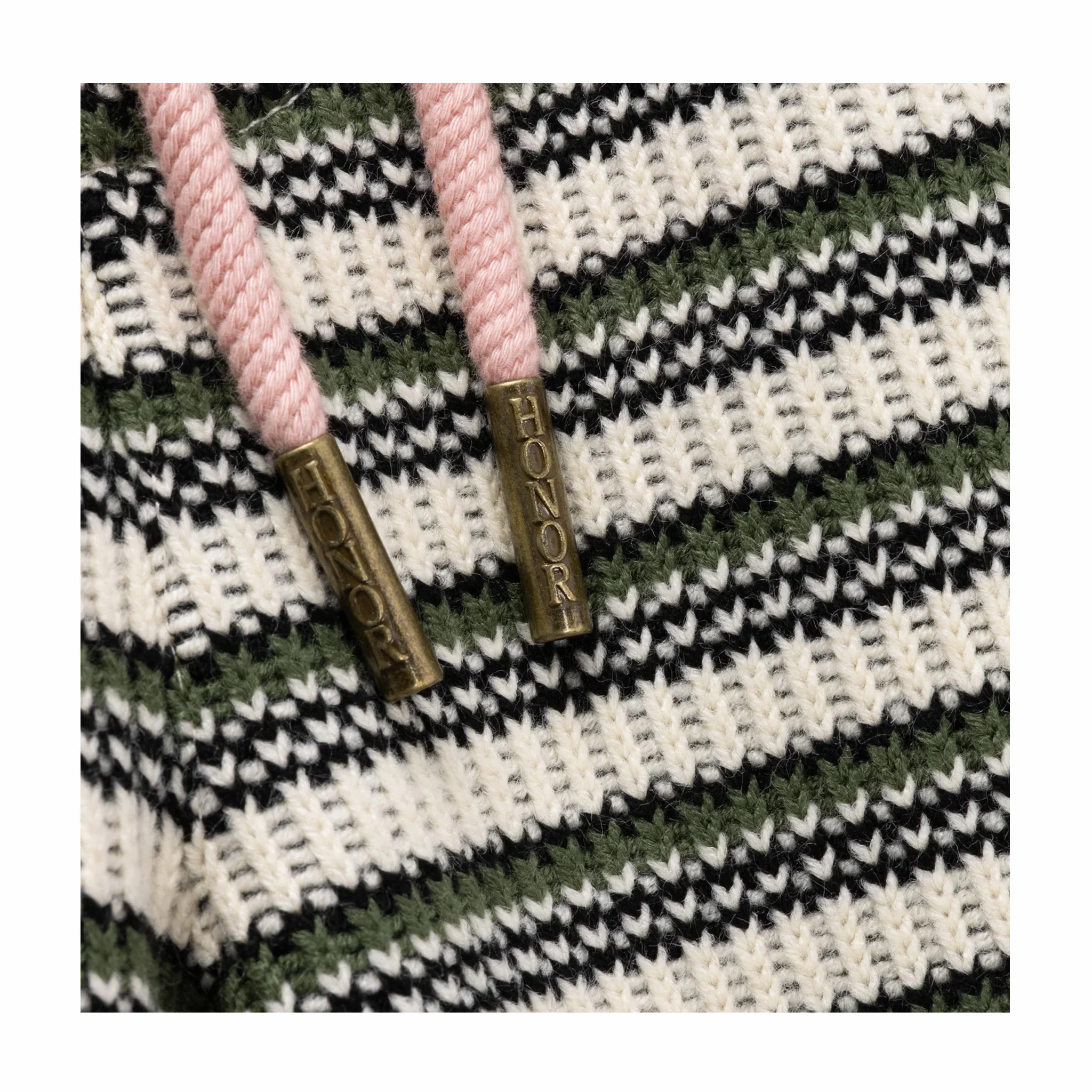 Honor The Gift Speak Striped Short (Olive) - Image 3