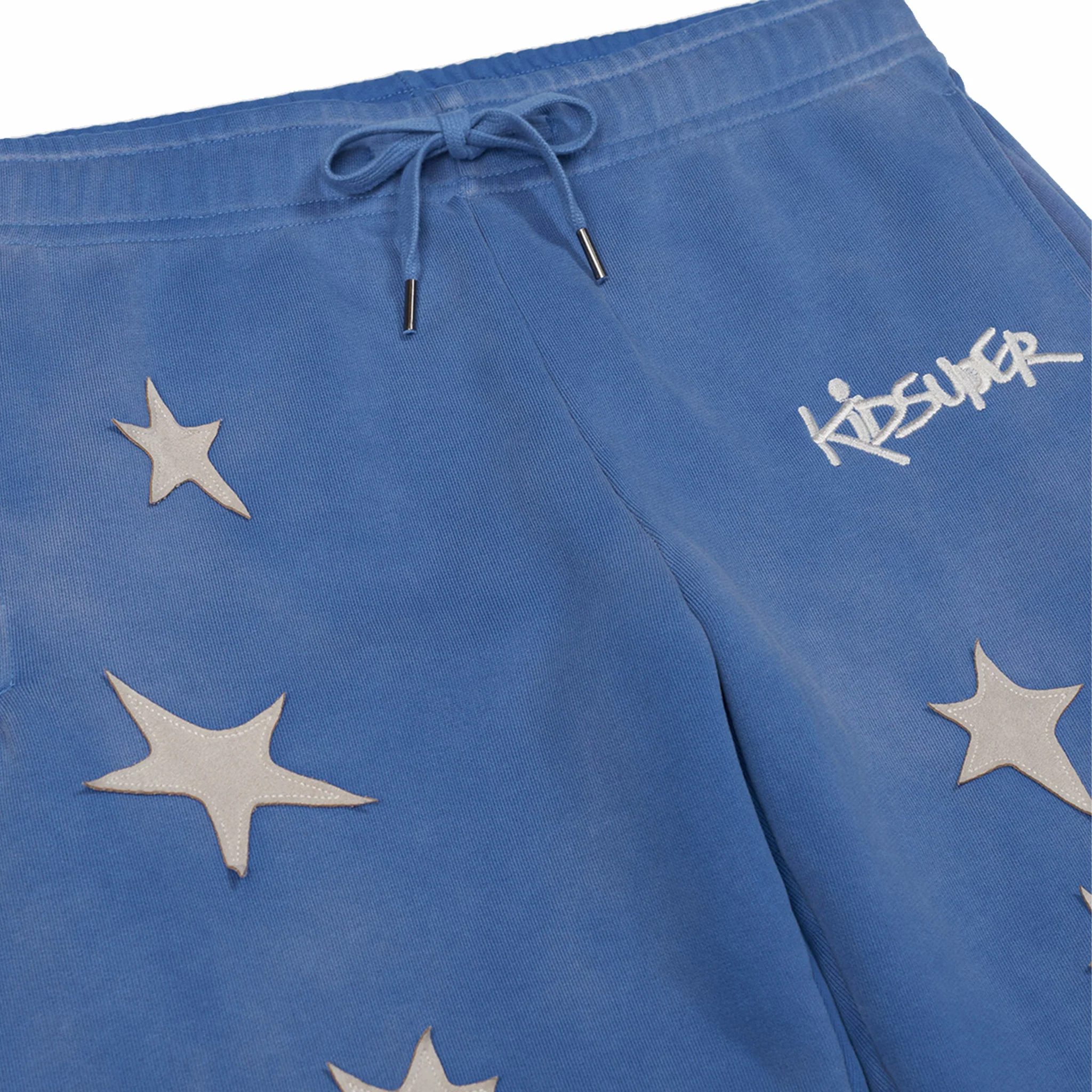 Kidsuper Stars Patchwork Sweatpants (Blue) - Image 3