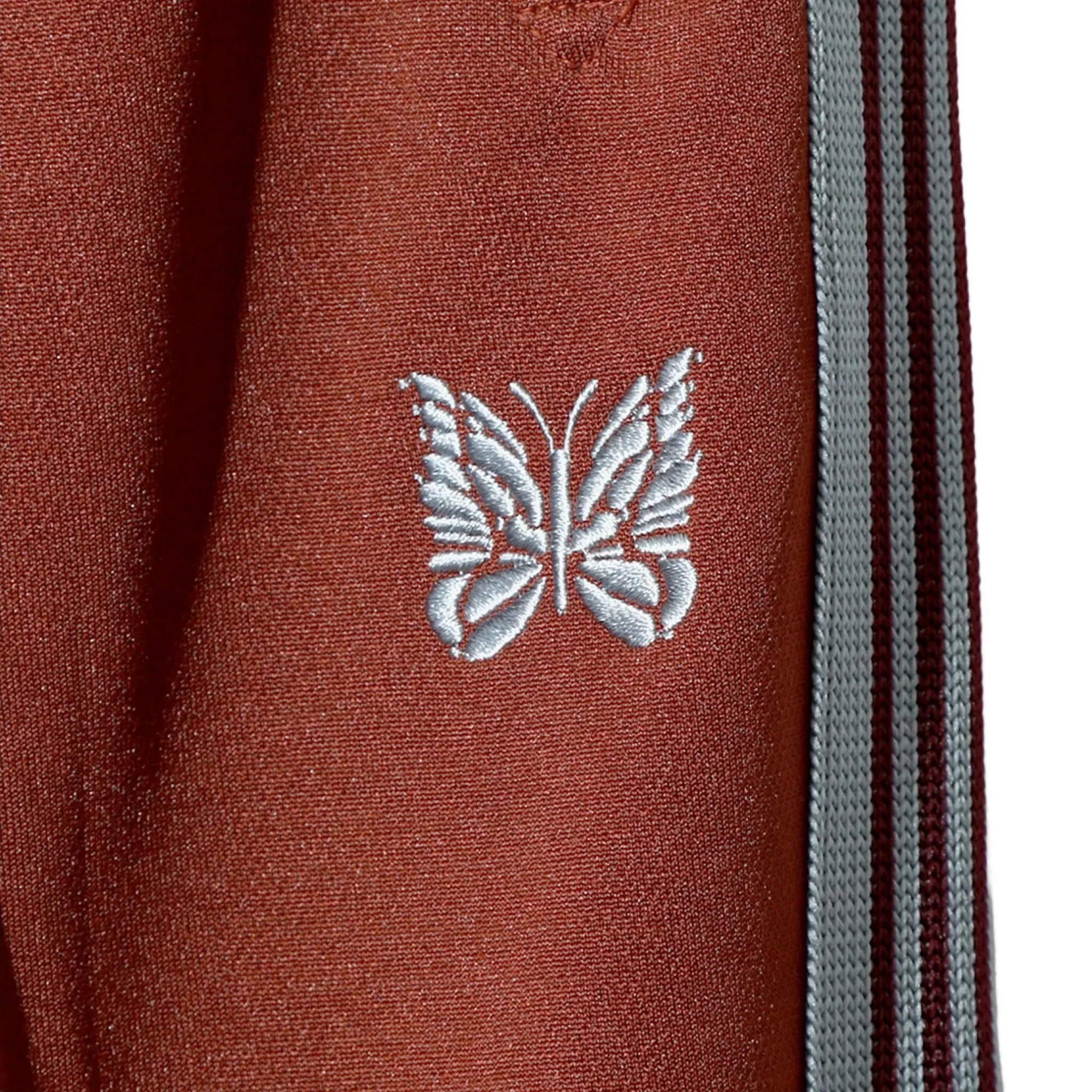 Needles H.D. Track Pant - Poly Smooth (Rust) - Image 4