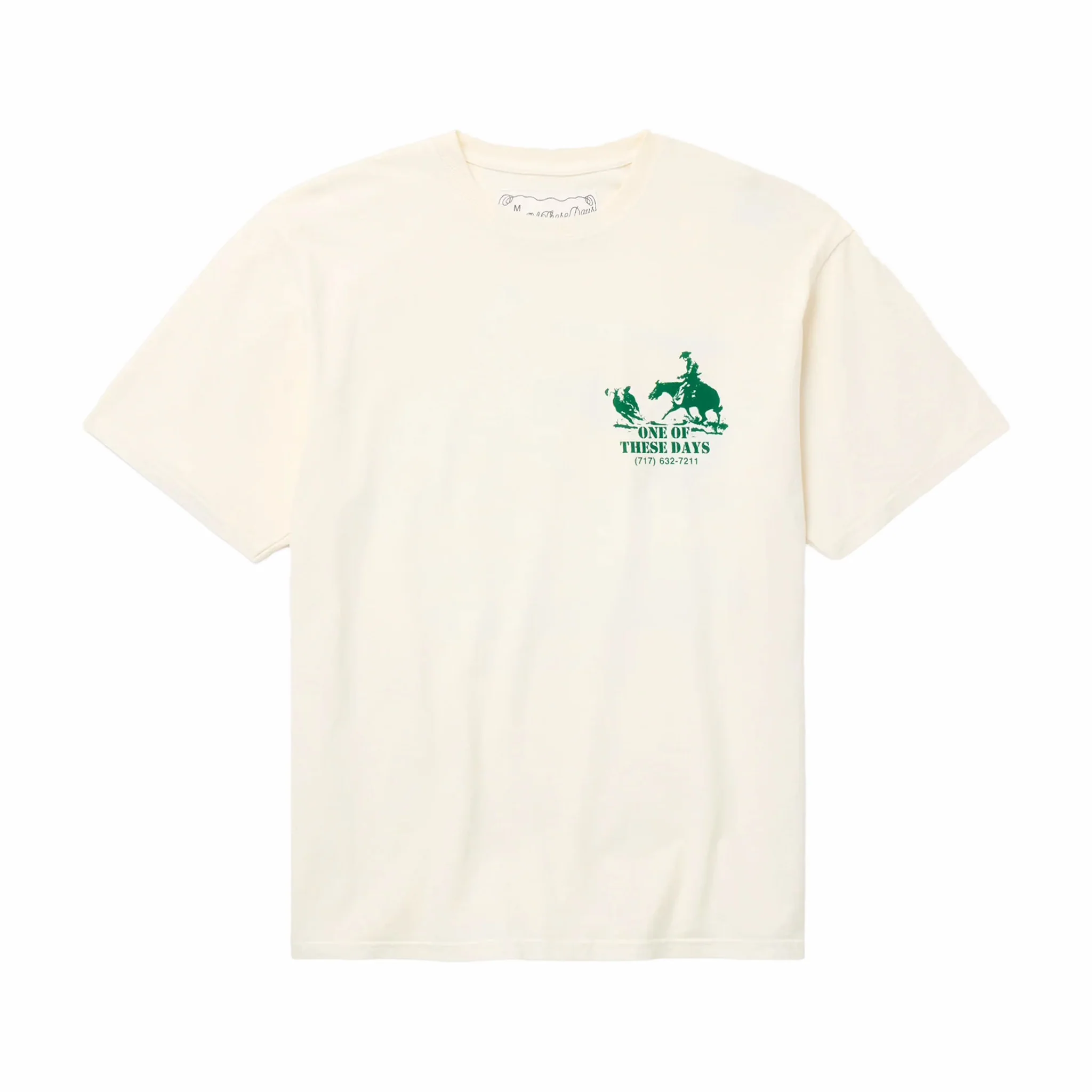 One Of These Days Round Up T-Shirt (Bone)