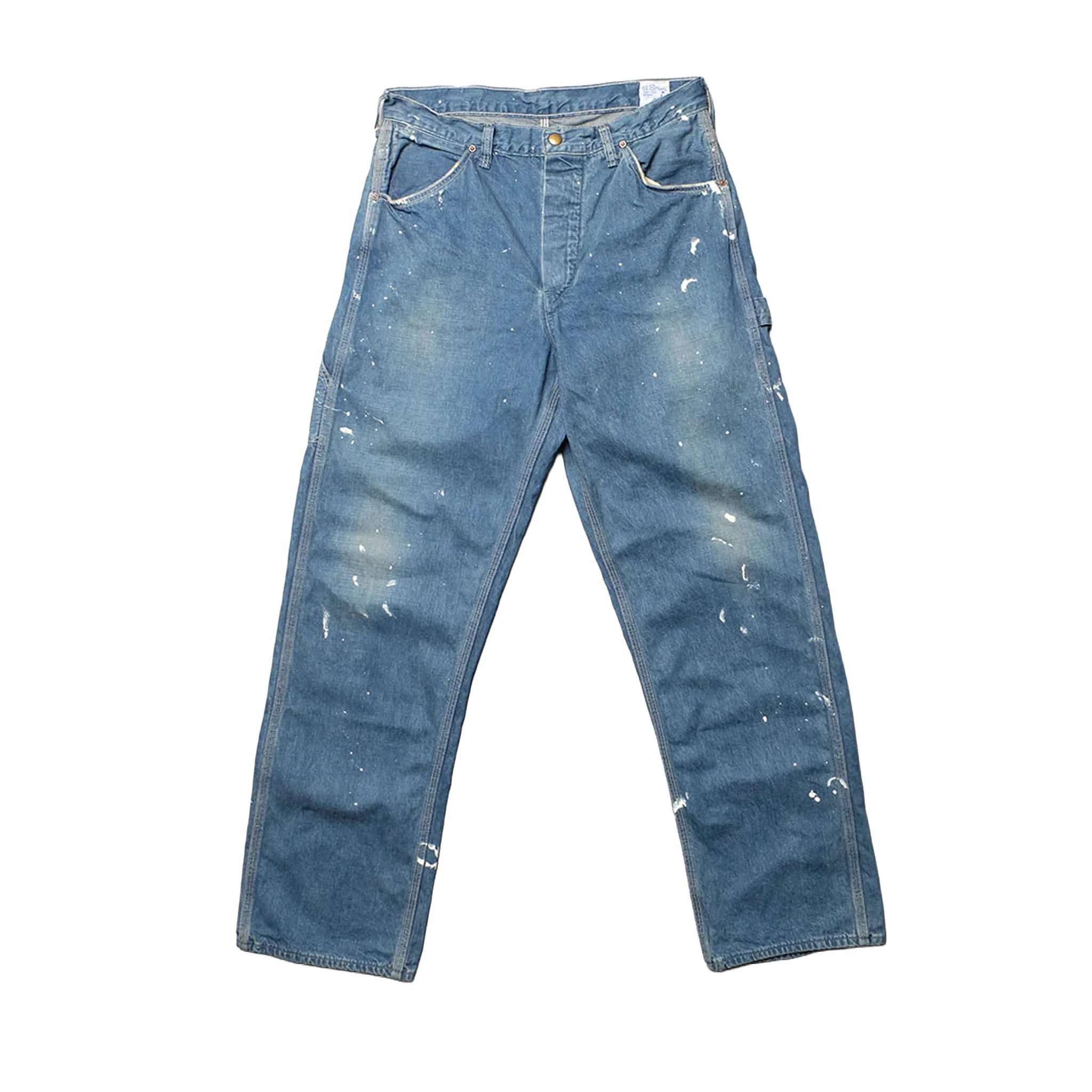Orslow Denim Painter Pant - Paint (Used Wash)