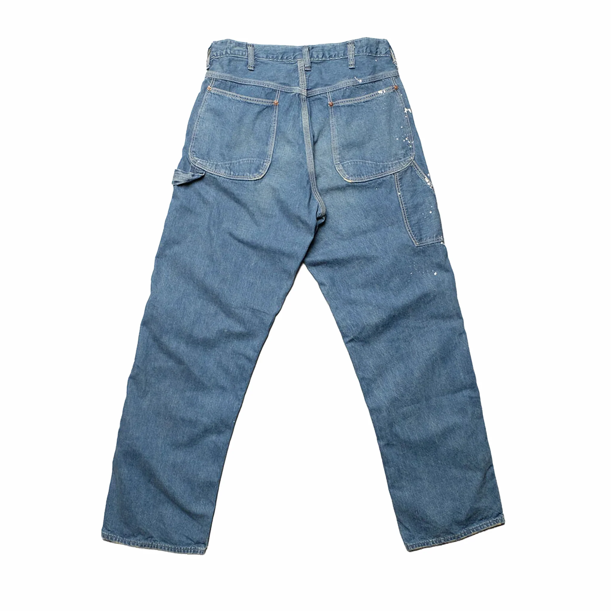 Orslow Denim Painter Pant - Paint (Used Wash) - Image 2