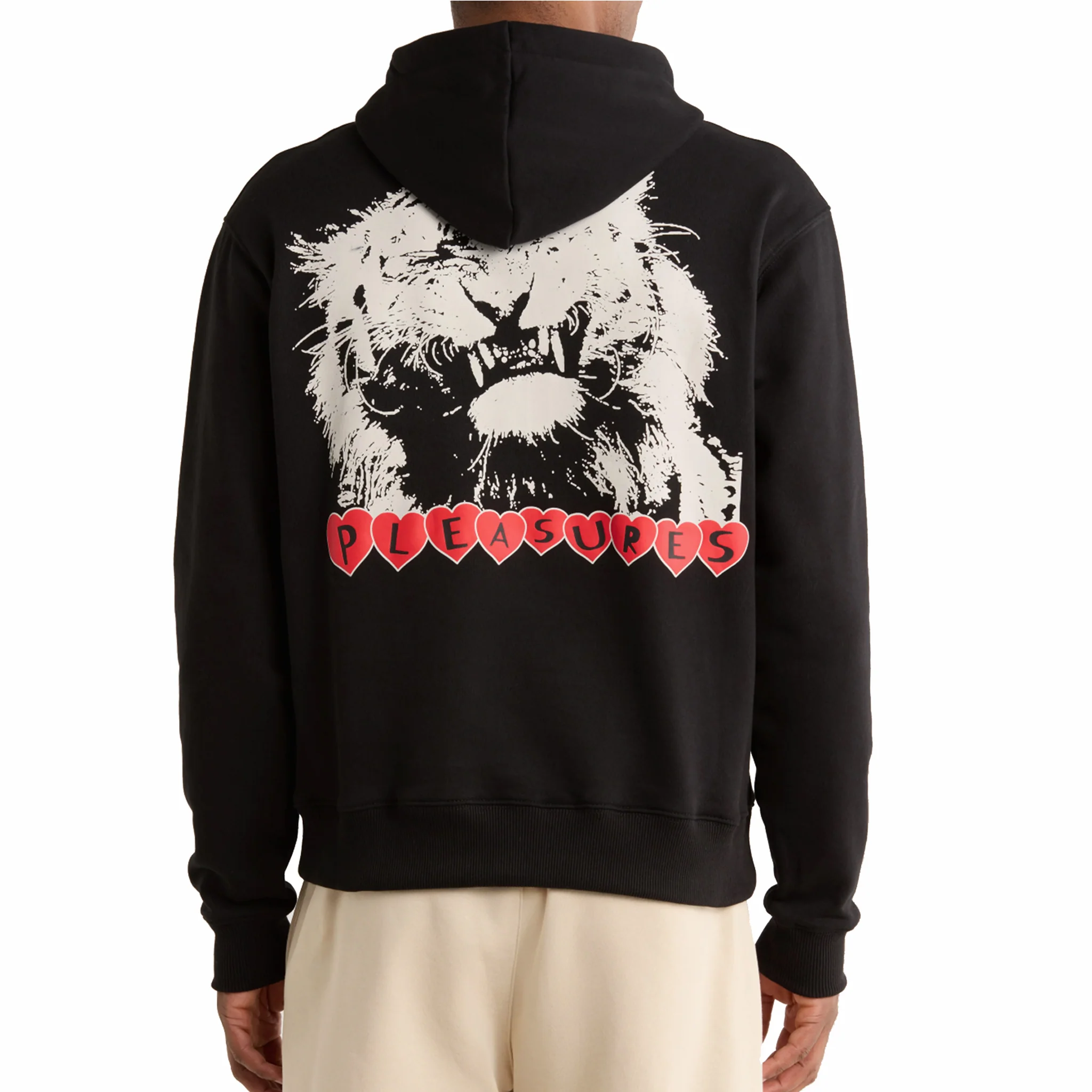 Pleasures Grin Hoodie (Black) - Image 3