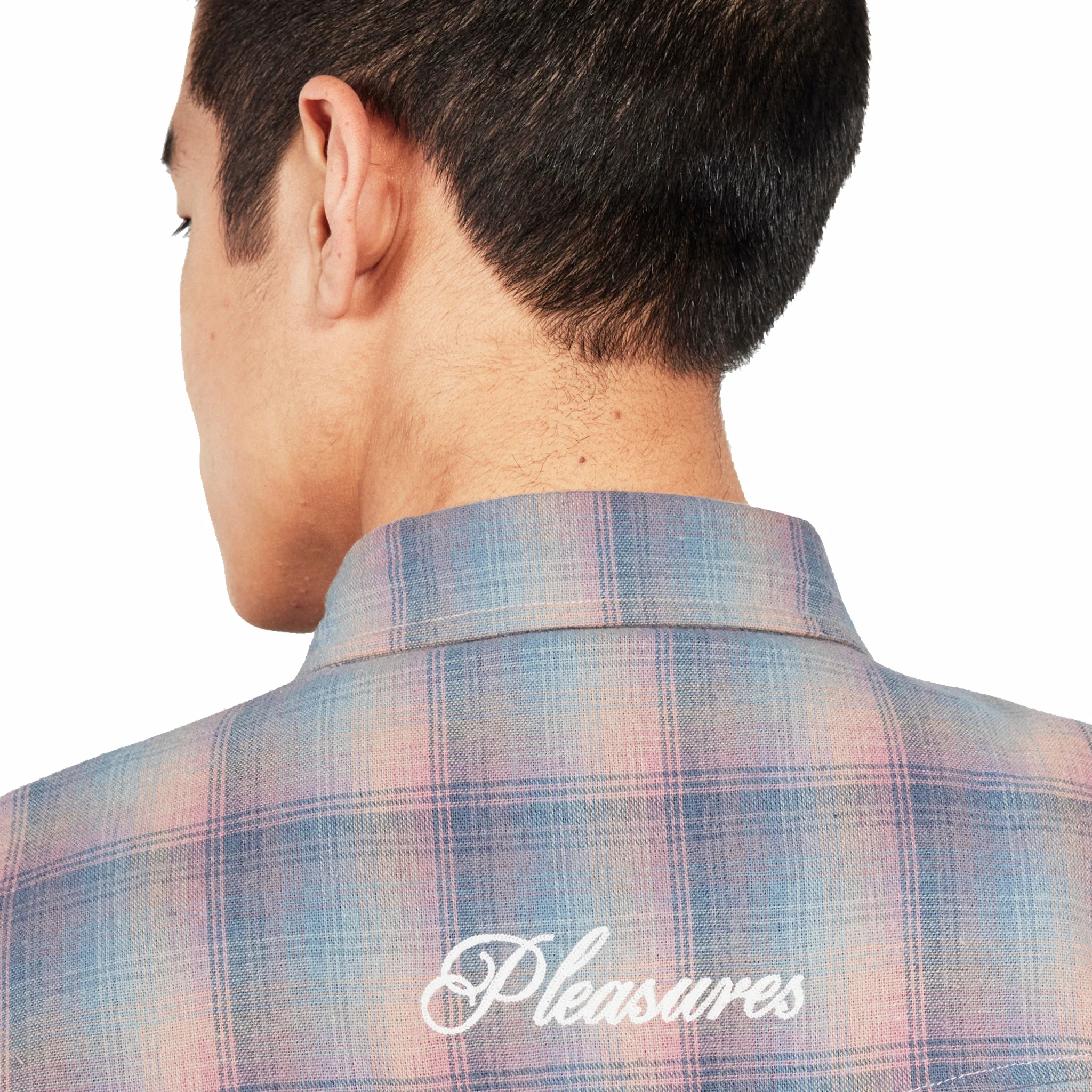 Pleasures Sender Western Button Up Shirt (Pink) - Image 4