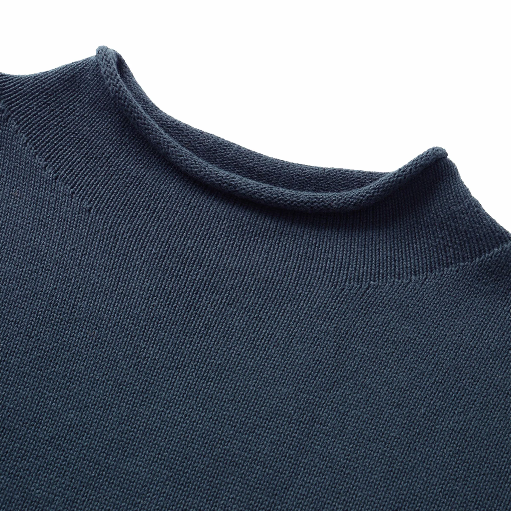 Service Works Mock Smock Sweater (Navy) - Image 3