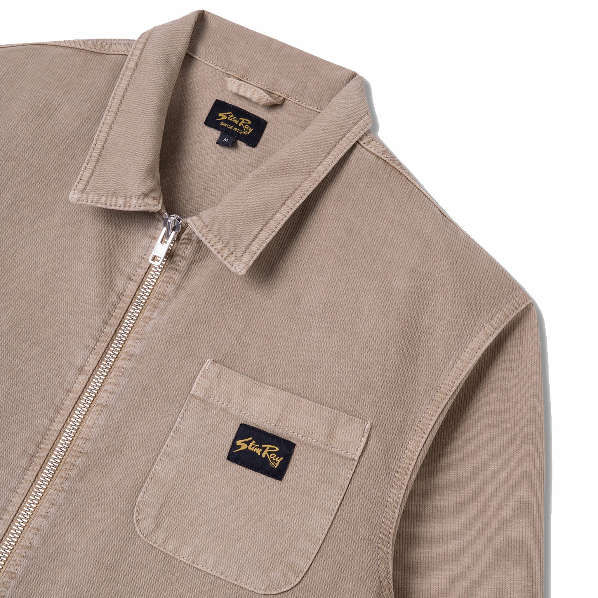 Stan Ray Zip Shirt (Eucalyptus Bedford Cord) - Image 3