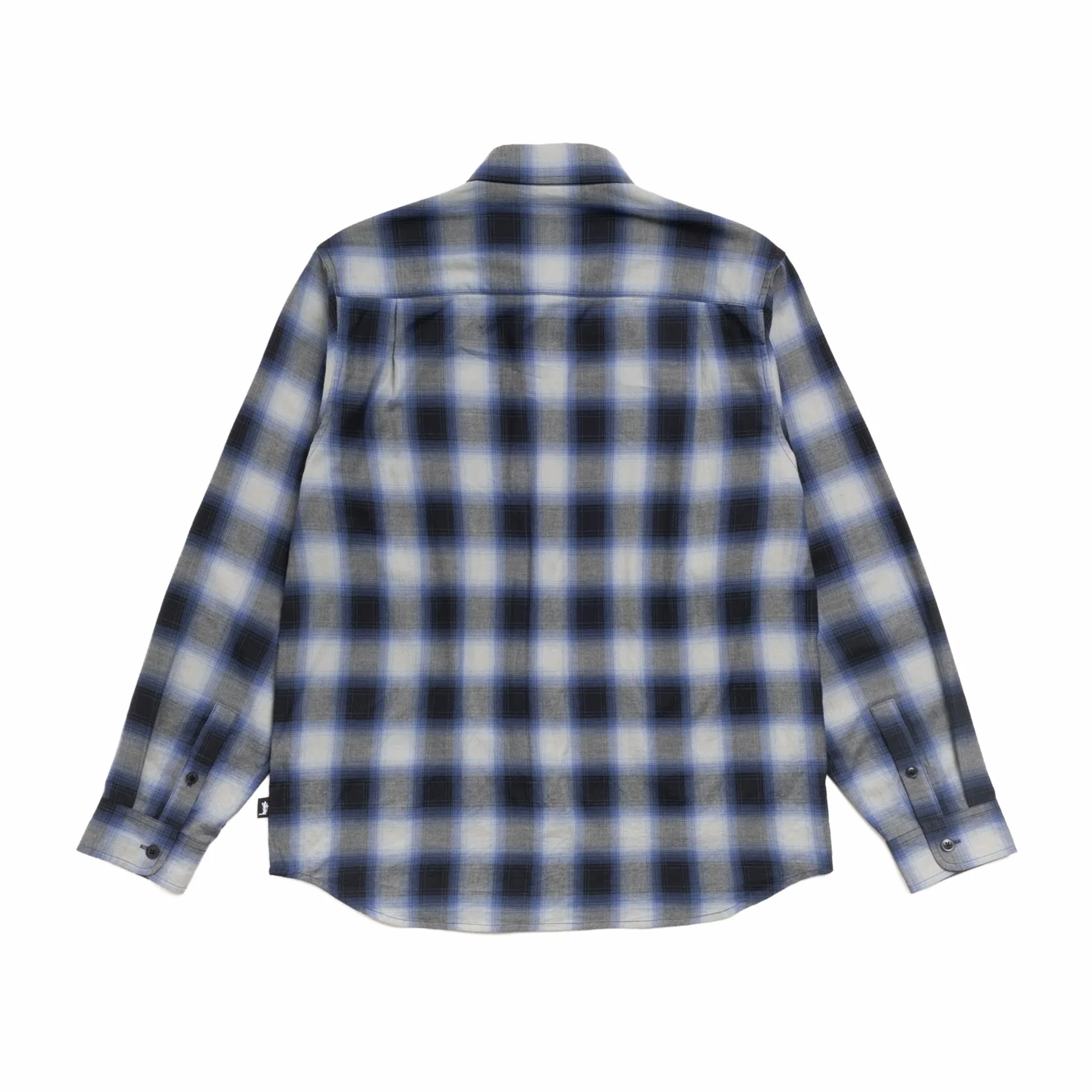 Stüssy Beach Ombre Plaid Shirt (Black) - Image 2