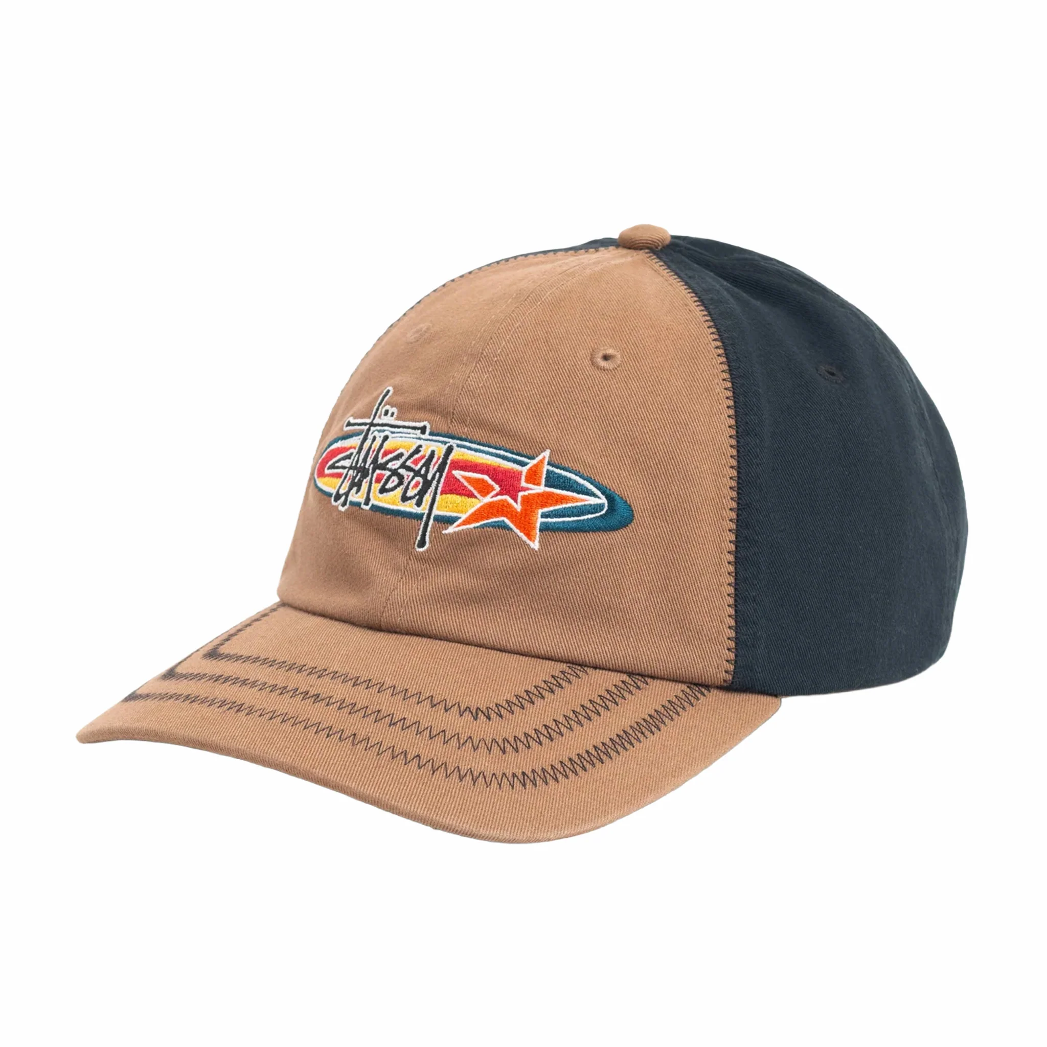 Stüssy Oval Star Cap (Brown) - Image 2