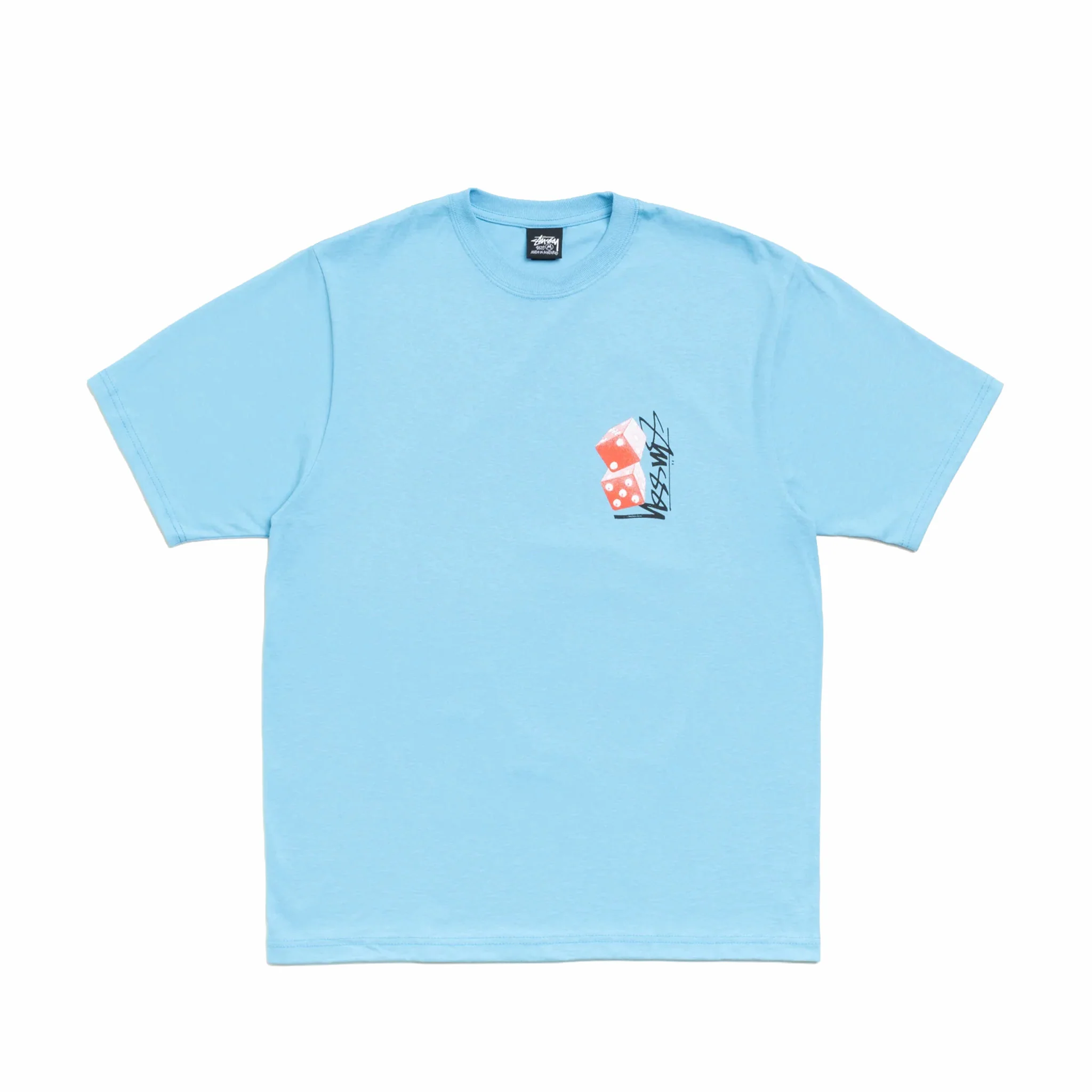 Stüssy Tall Dice Tee (Sky Blue) - Image 2