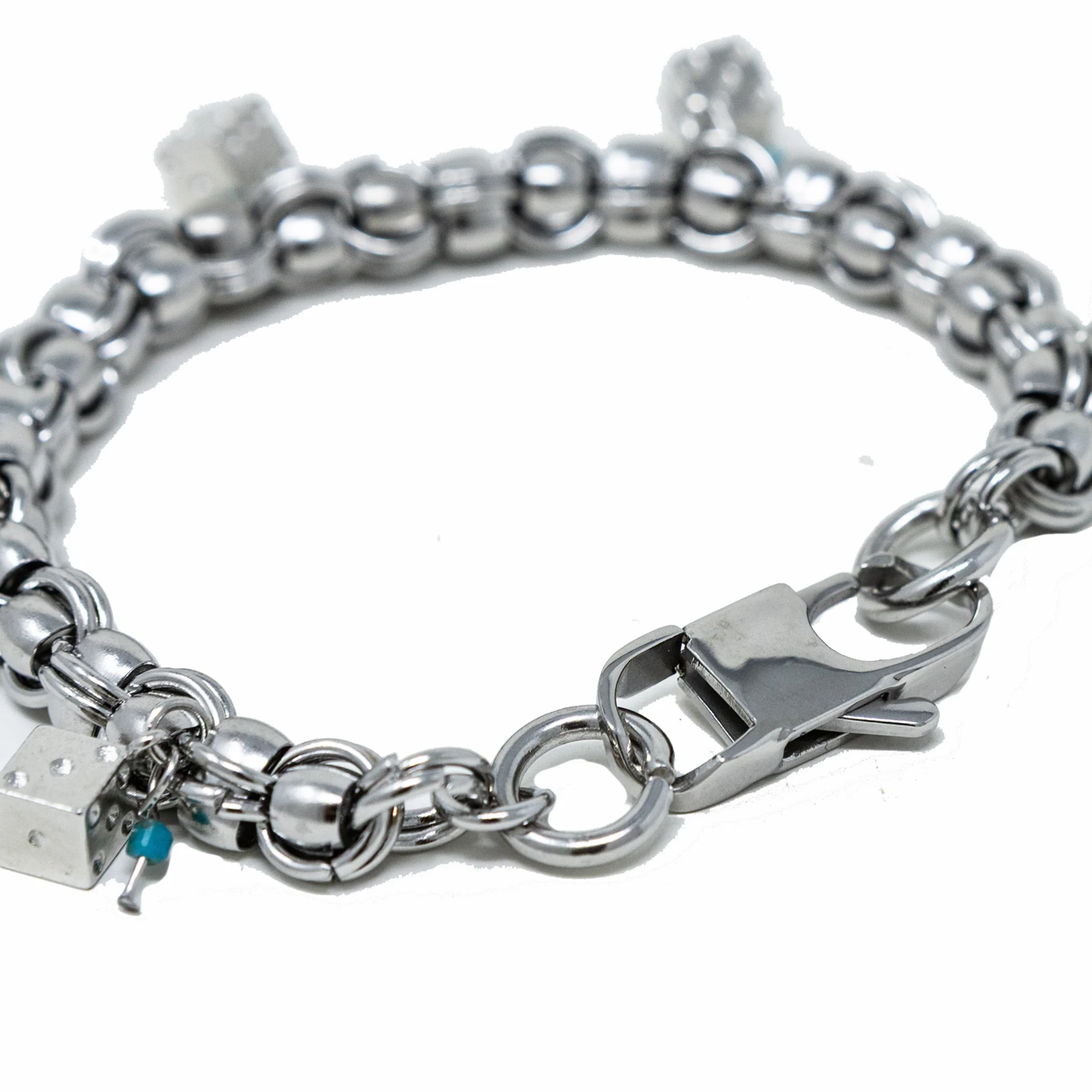 Tears of Venus "Snake Eyes" 7" Bracelet (Silver) - Image 3