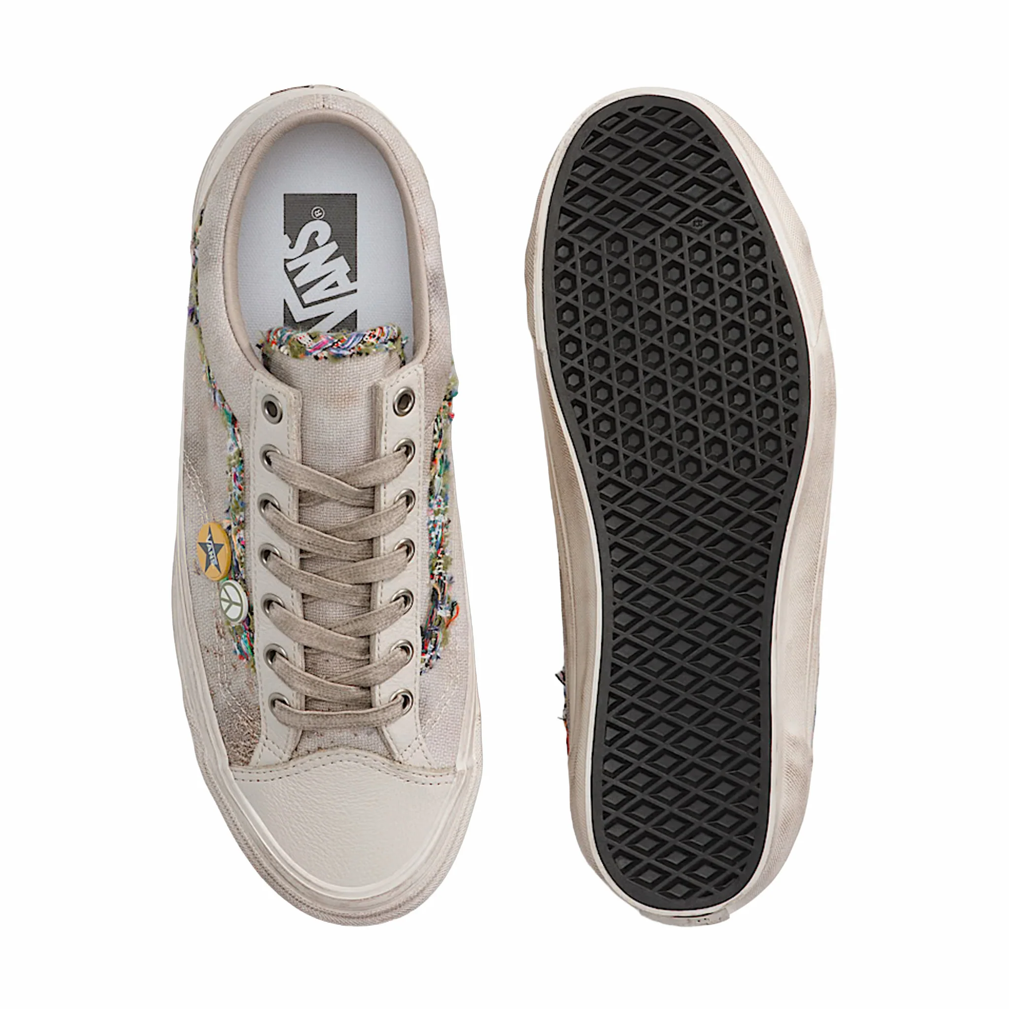 Vans Men's Premium Old Skool 36 Souvenir (Oatmeal Beige) - Image 3