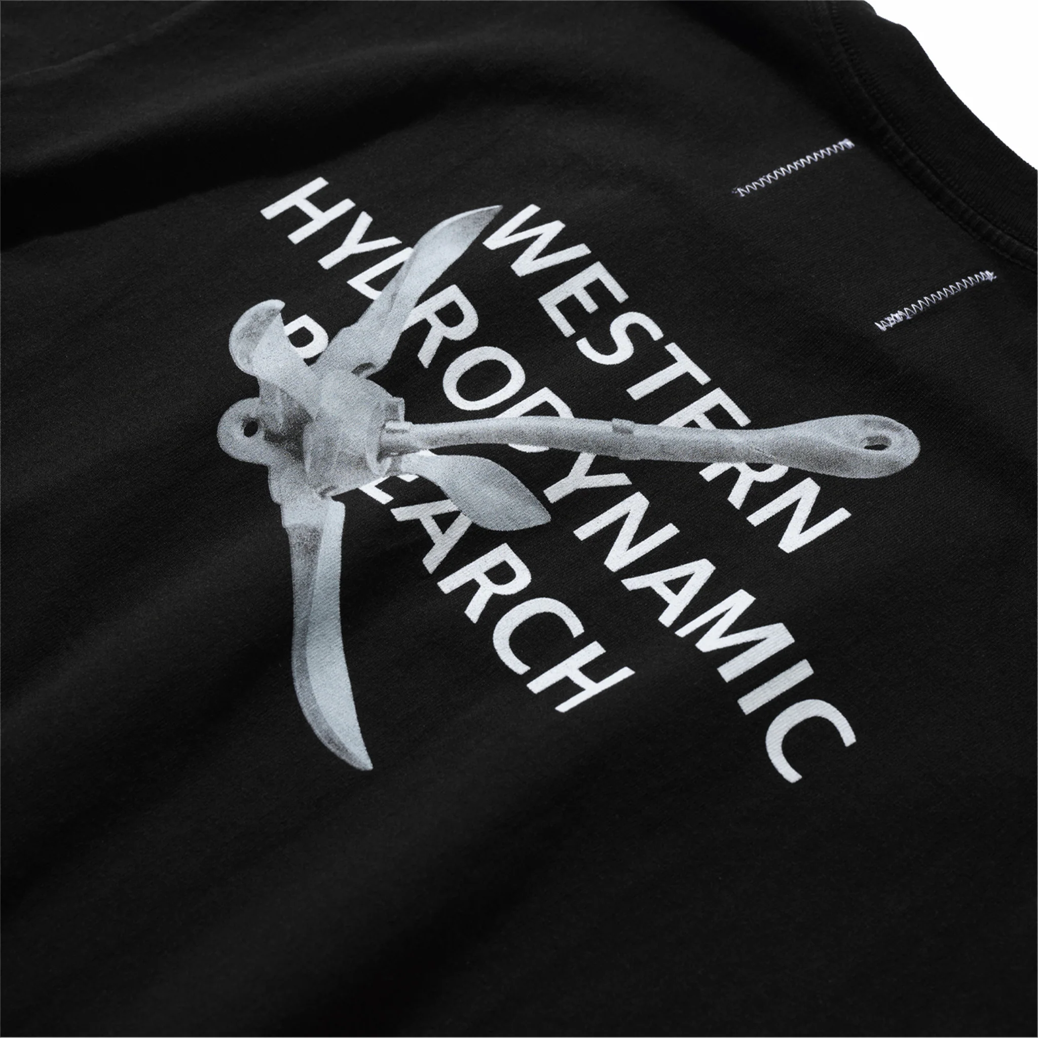 Western Hydrodynamic Research Anchor Tee (Black) - Image 3