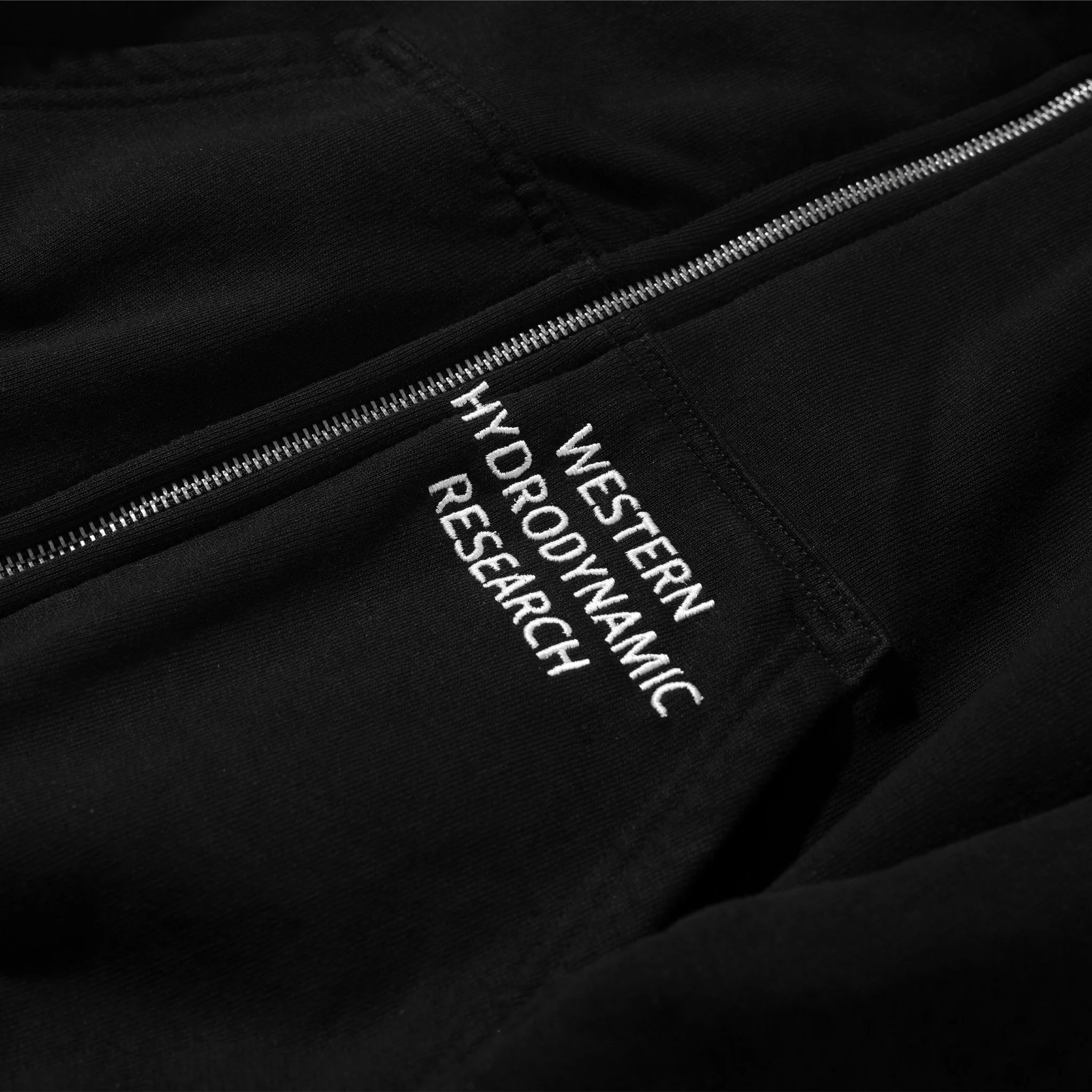 Western Hydrodynamic Research Zip Hoodie (Black) - Image 2